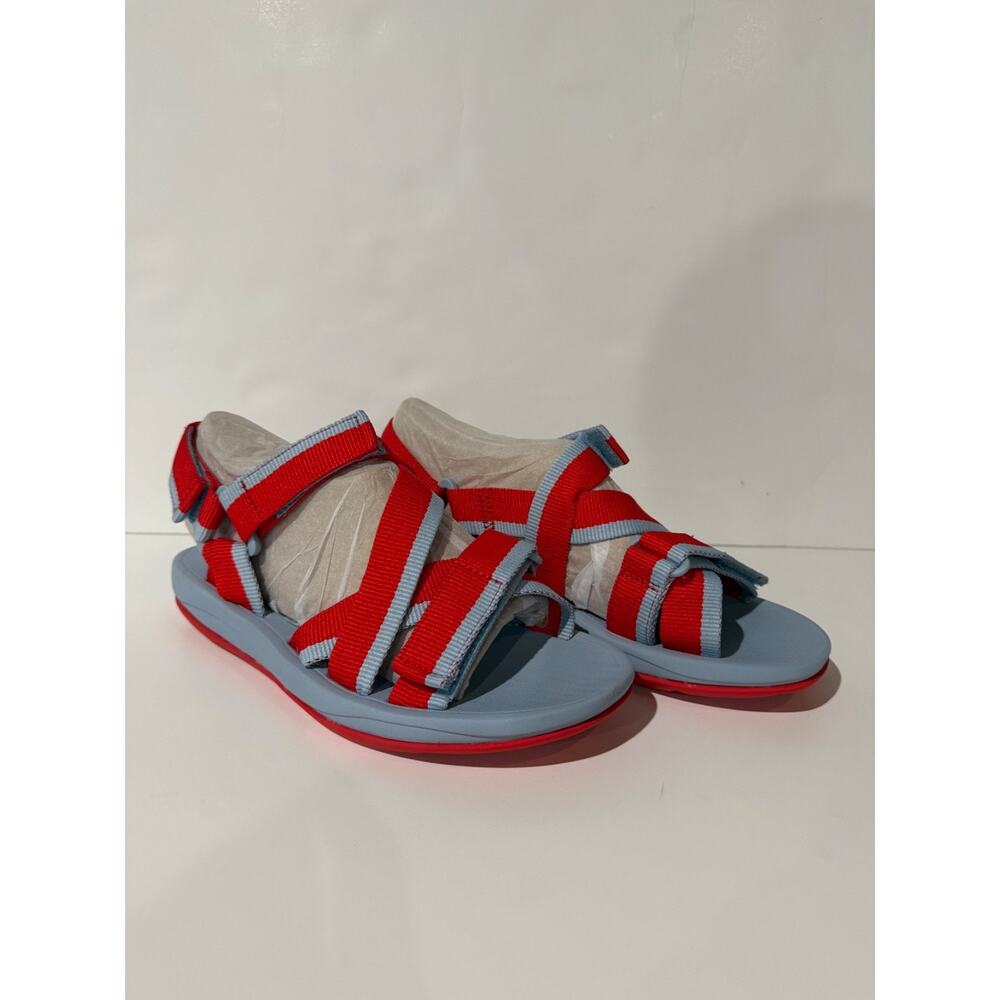 Camper Match Strap Blue Red Sandals Summer Womens EU40/ US10 NEW in Box - Picture 5 of 9